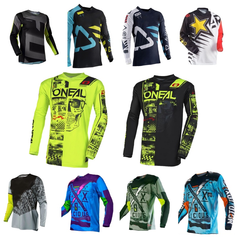 Cycling Gear Ladies - 通気性速乾モトクロスジャージ男性女性オフロードオートバイ MX シャツ MTB ダウンヒルサイクリング長袖レーシングギア