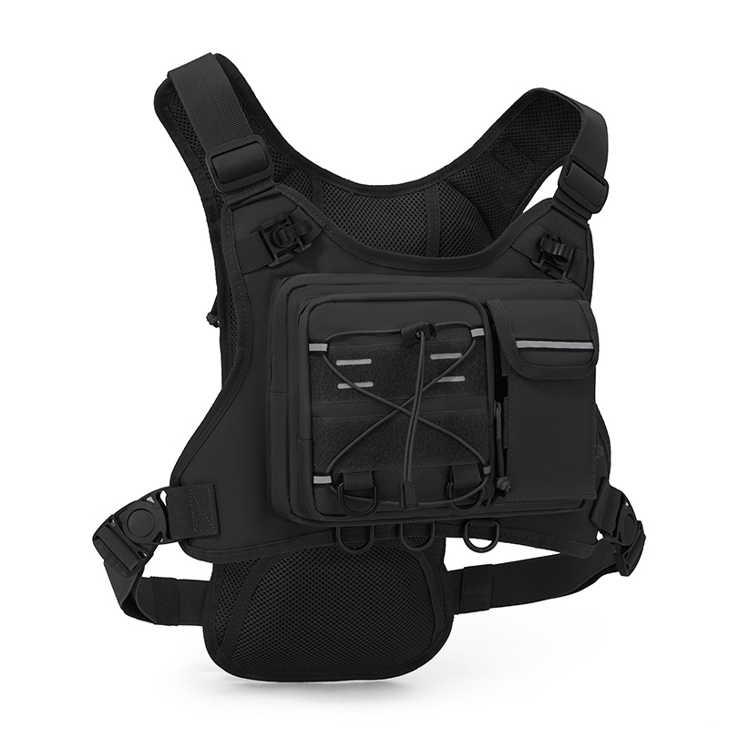 Cycling Gear Travel Bag - ランニングベスト男性女性用チェストパック水分補給バッグサイクリングハイキング自転車レースマラソンバッグスポーツ戦術キャンプバックパック