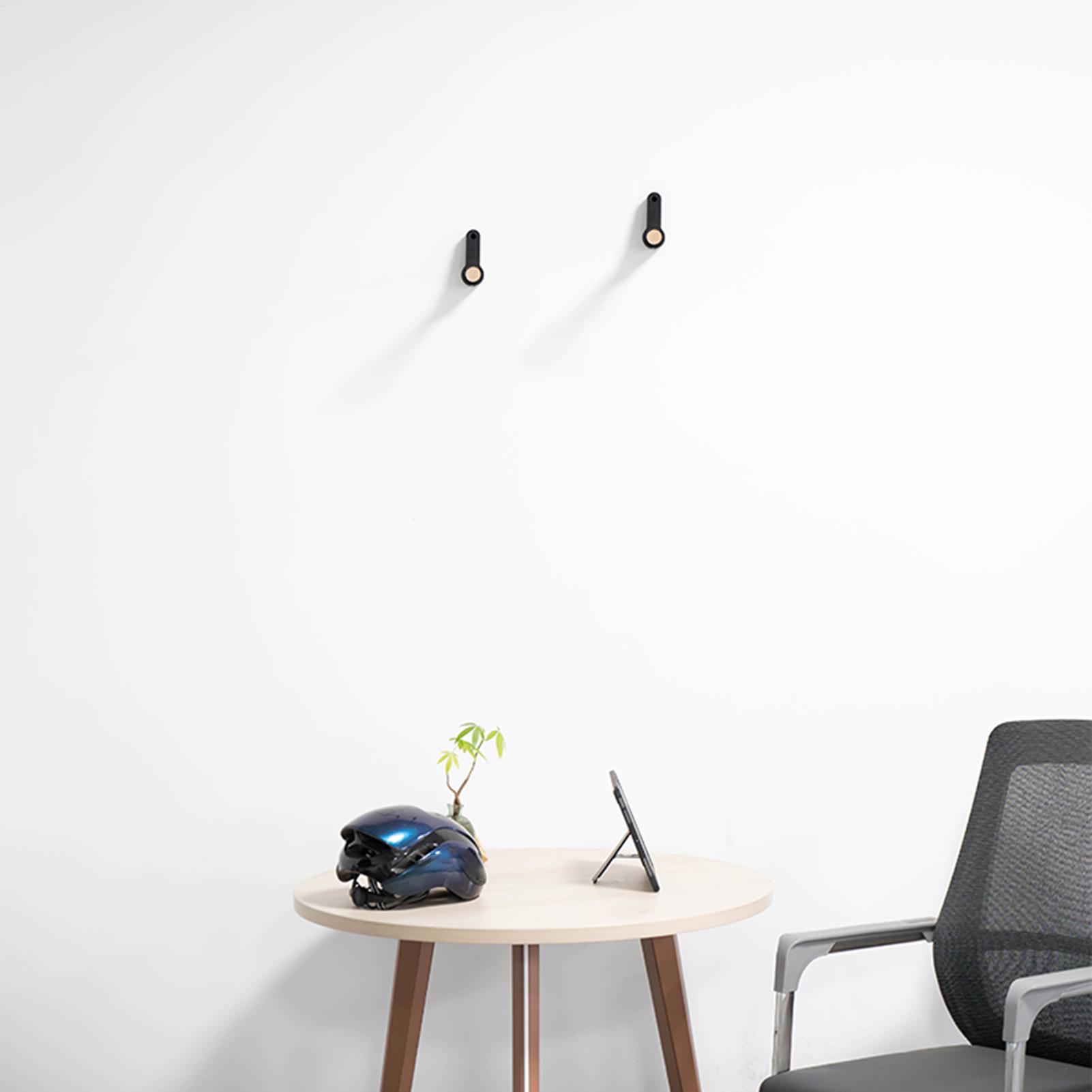 Cycling Gear Organizer Wall - 壁掛け式自転車ラック-水平自転車収納フック駐車ラック木製壁掛けブラケット、書斎廊下の壁に最適