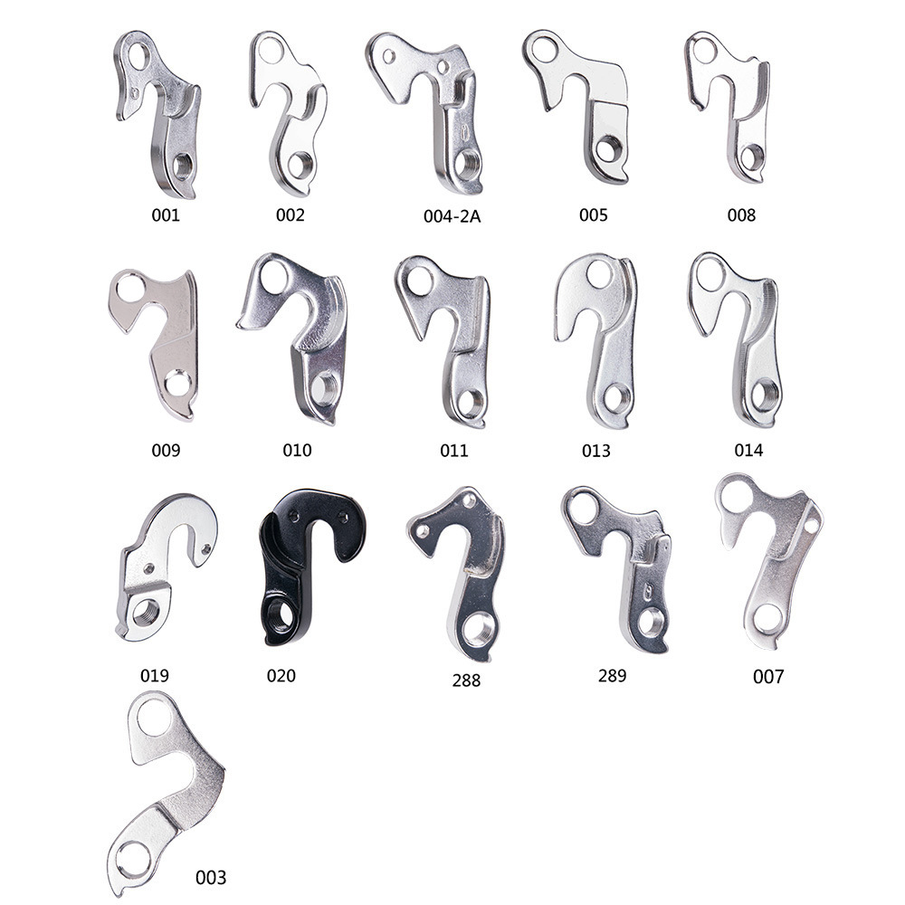 Cycling Gear Hanger - 1 個ユニバーサルバイクリアディレイラーハンガー MTB ロードレース合金ギアフックフレーム自転車修理部品サイクリングアクセサリー