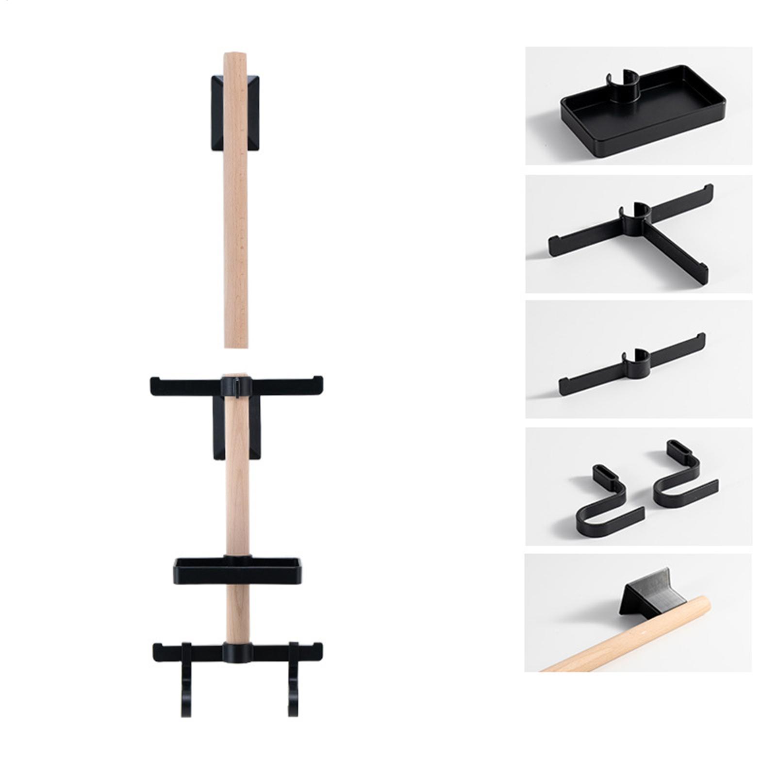 Cycling Gear Organizer Wall - 垂直サイクリングギアオーガナイザーラック、自転車アクセサリー、ヘルメット、メガネ用の壁掛けホルダー、自宅のガレージや作業場の整理整頓に。