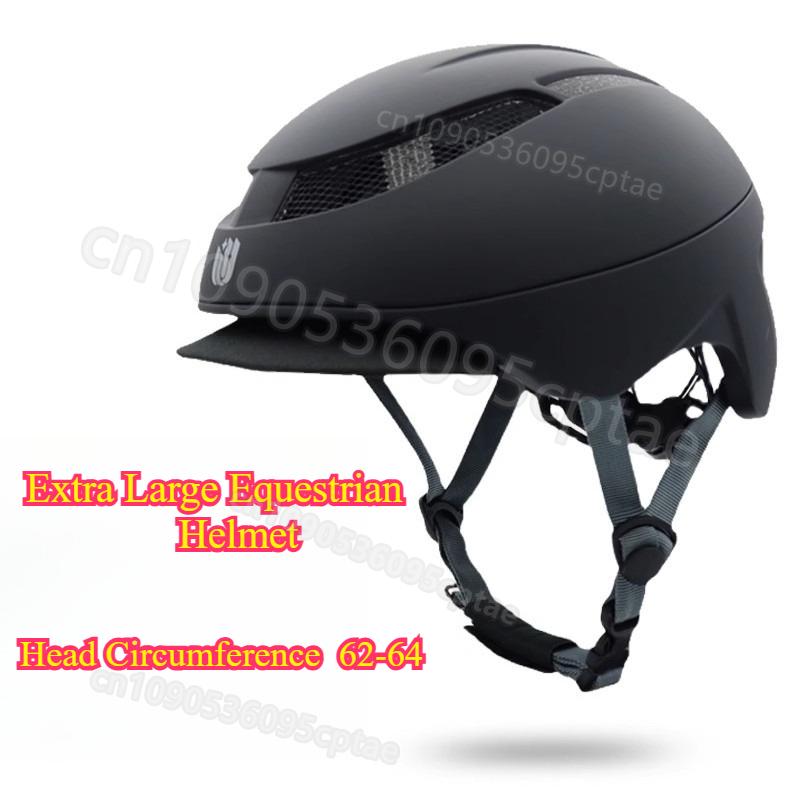 Cycling Gear For Large Men - 特大乗馬ヘルメット 62-64cm エクストララージ乗馬用ヘッドプロテクター 男女兼用ライダーギア 馬具 サイクリングヘルメット