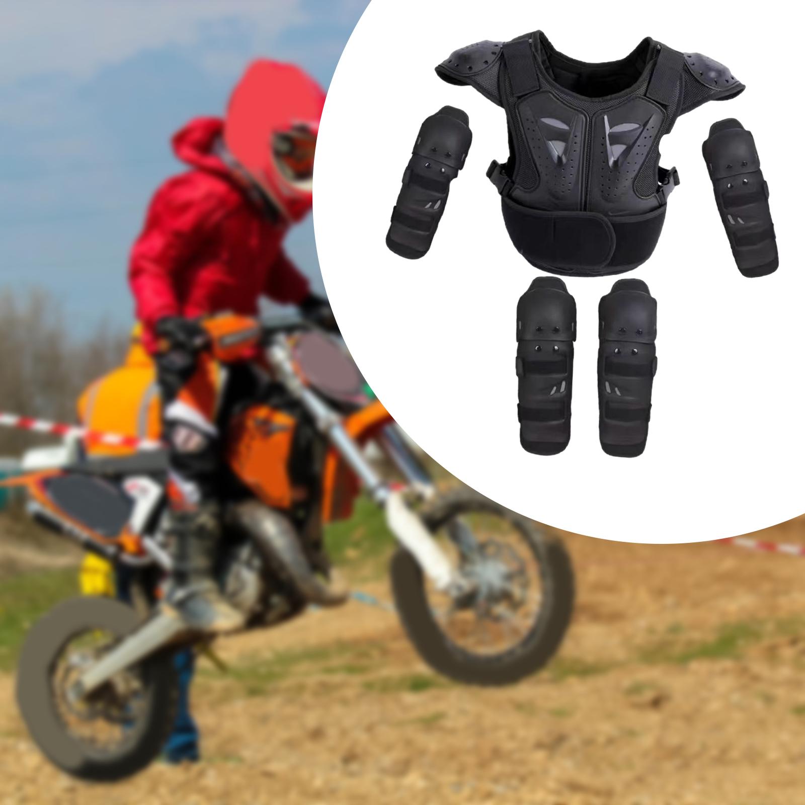 Cycling Protective Gear Kids - 子供用オートバイ保護スーツ全身胸部脊椎背中アーマー子供用安全装備ダートバイクサイクリングスケートアウトドアスポーツ用