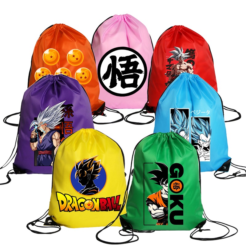 Cycling Gear Backpack - ドラゴンベレス巾着バッグ少年アニメフィギュアプリントスポーツバックパックトレンディクールサイクリングバックパック大容量収納ポーチ