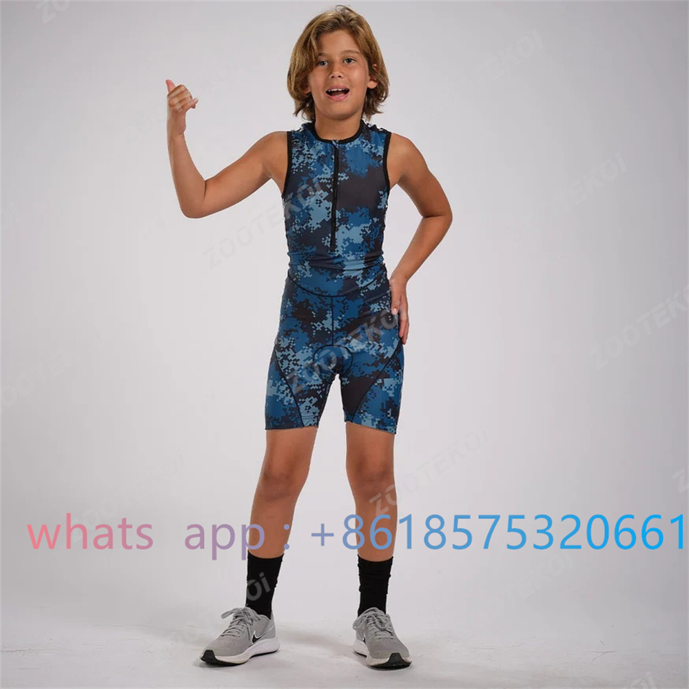 Cycling Protective Gear Kids - Zooteki-男の子と女の子のためのユニバーサルバスケットボールジャンプスーツ,サイクリングウェア,半袖シャツとショーツ