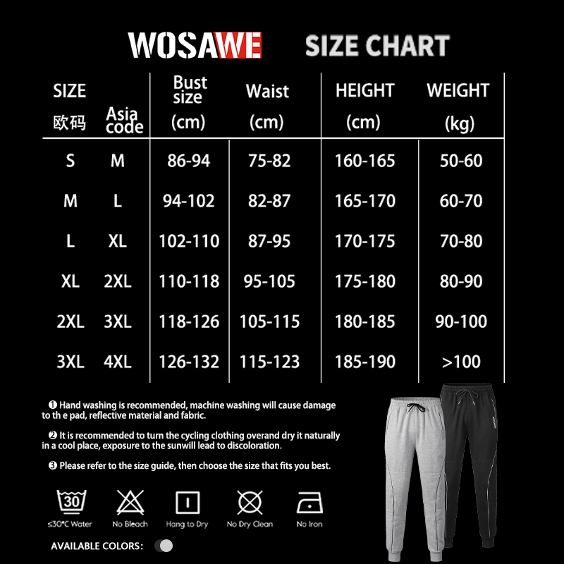 WOSAWE 冬用バイクパンツ メンズ サーマルフリース 膝 - Cycling Gear For Winter のレビューと価格