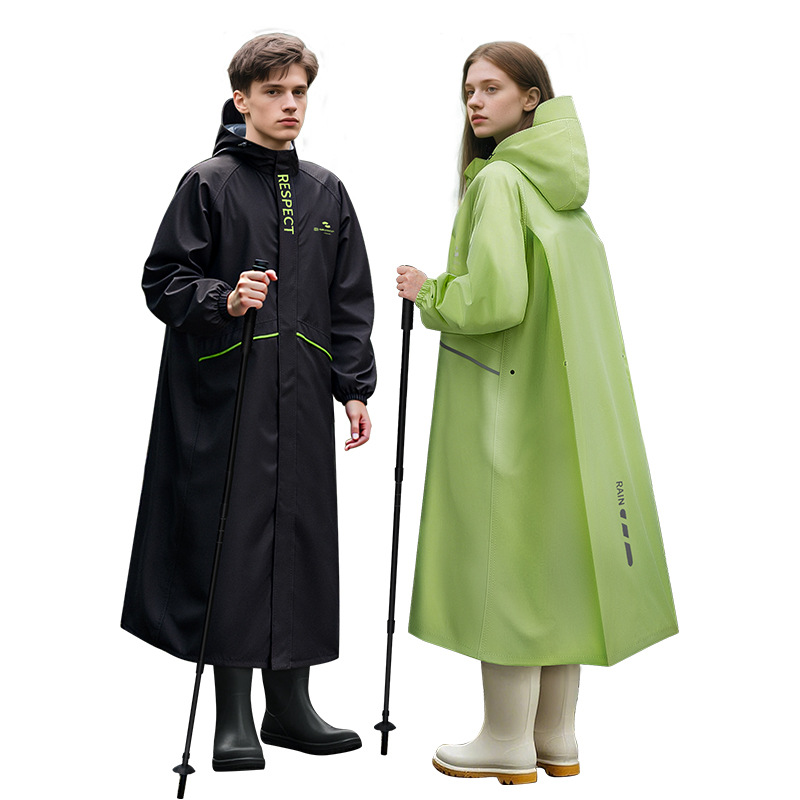 厚手の防水バイク用レインコート、全身を覆うアウトドアサイクリ - Cycling Gear For Rain のレビューと価格