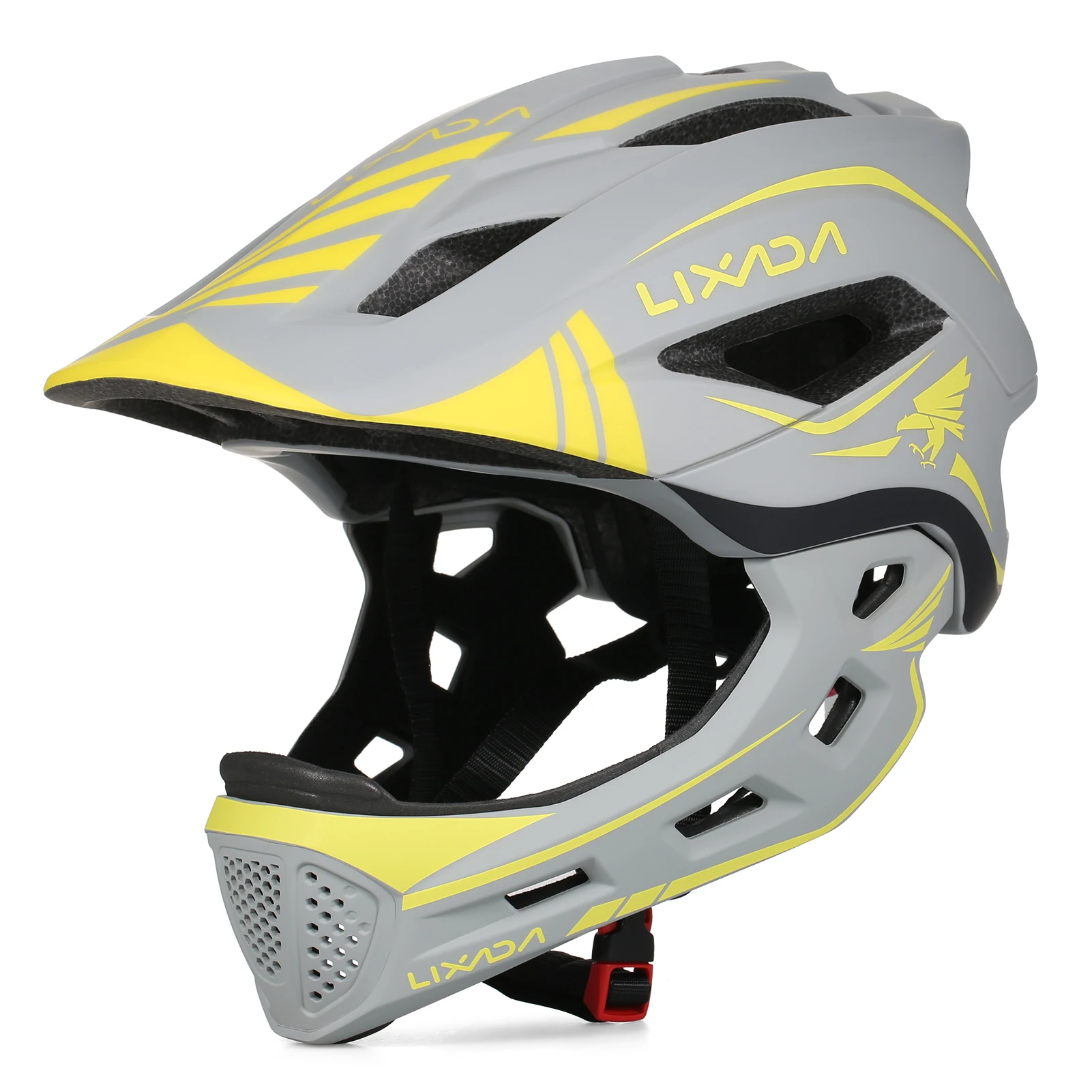 Lixada キッズ取り外し可能なフルフェイスヘルメット子供 - Cycling Gear For Large Men のレビューと価格