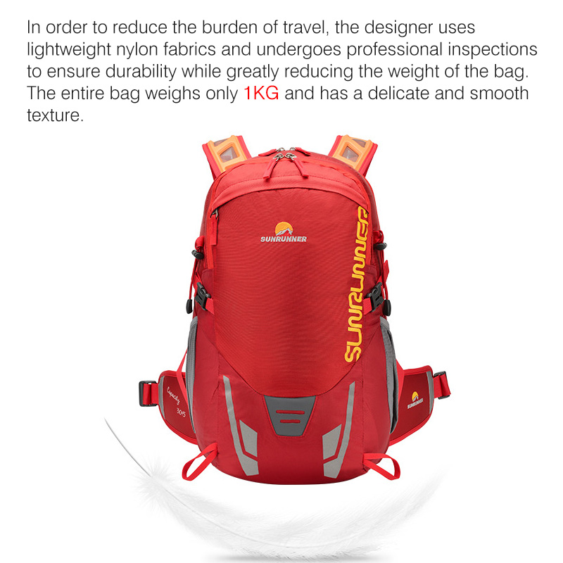 35L ハイキングバックパックバッグ大容量旅行キャンプ登山バ - Cycling Gear Travel Bag のレビューと価格