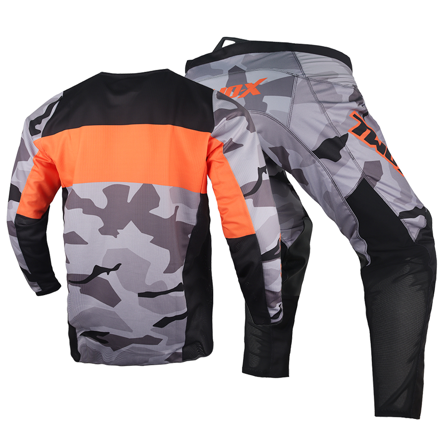 新しいユースMXジャージパンツコンボキッズギアセットモトクロ - Cycling Gear For Kids のレビューと価格