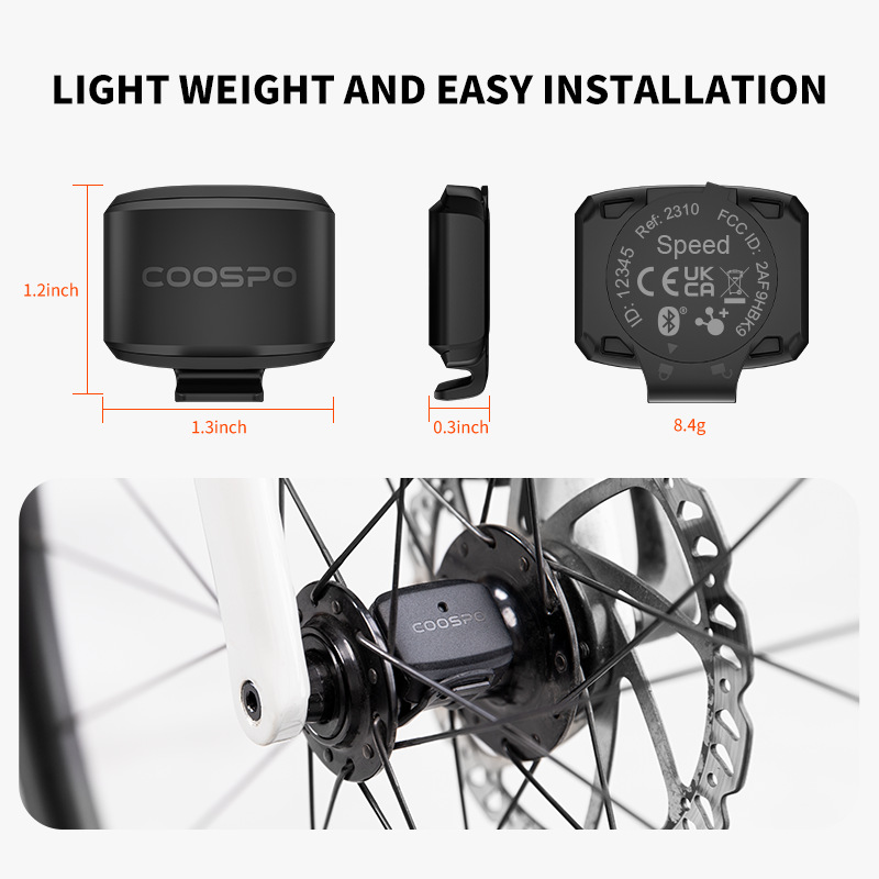 CooSpo BK9C BK9S 自転車ケイデンス/スピード - Bike Speedometer のレビューと価格