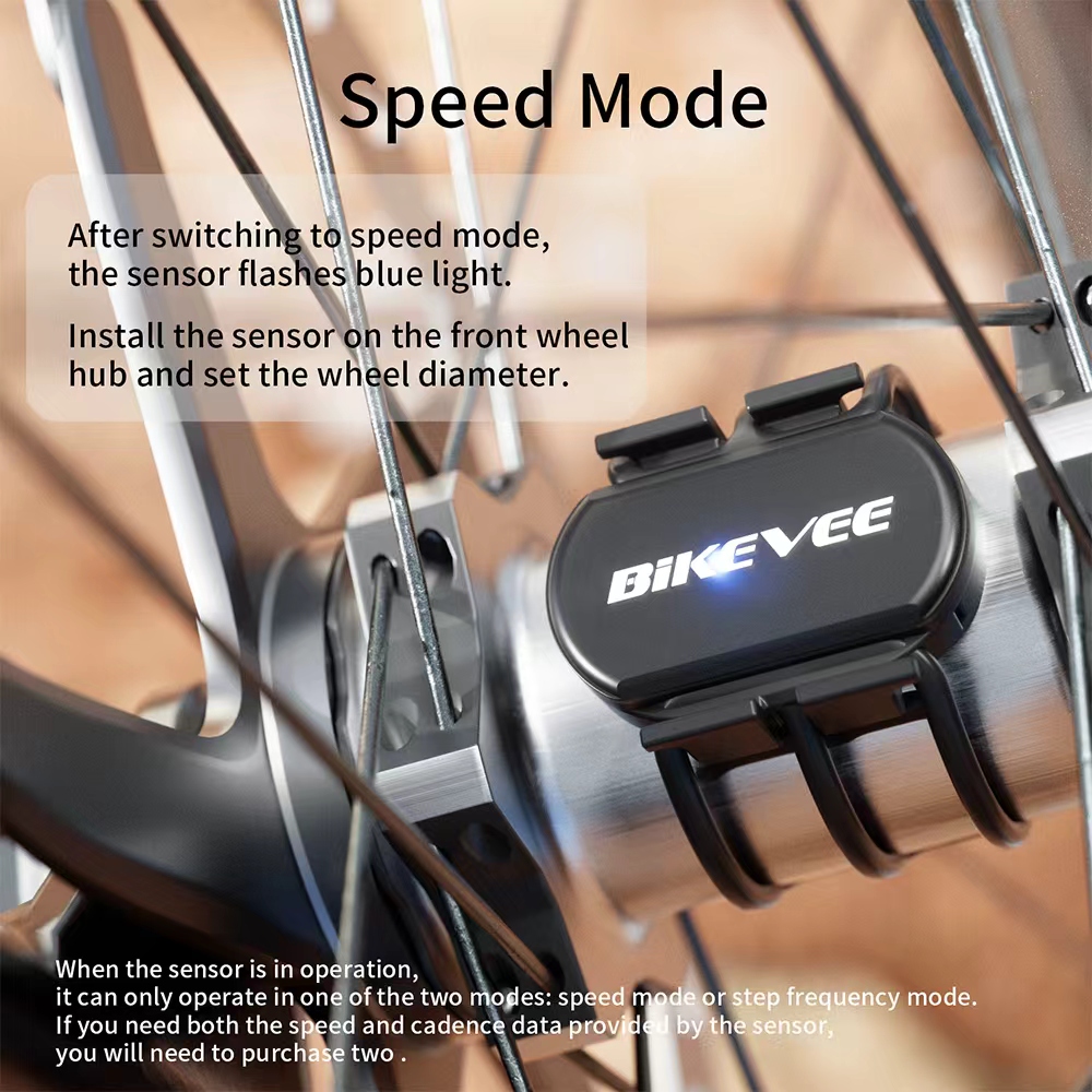 Bikevee ユニバーサル ケイデンス＆スピードセンサー  - Bike Speedometer のレビューと価格