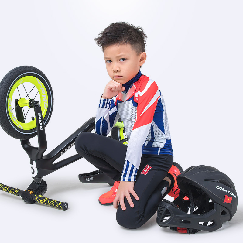 2021 サイクリングジャージセット子供のための通気性スポー - Cycling Protective Gear Kids のレビューと価格