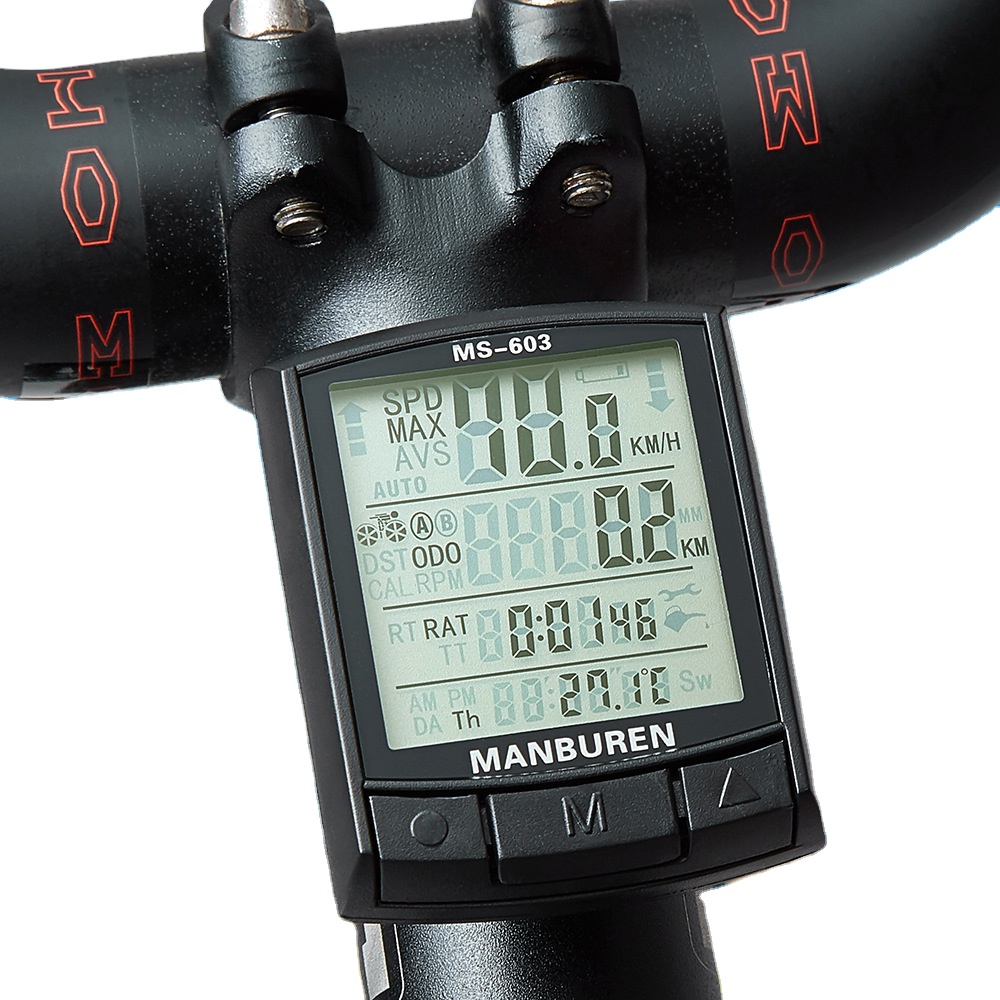 MTB バイクデジタル LED スピードメーター ウォッチ  - Bike Speedometer のレビューと価格