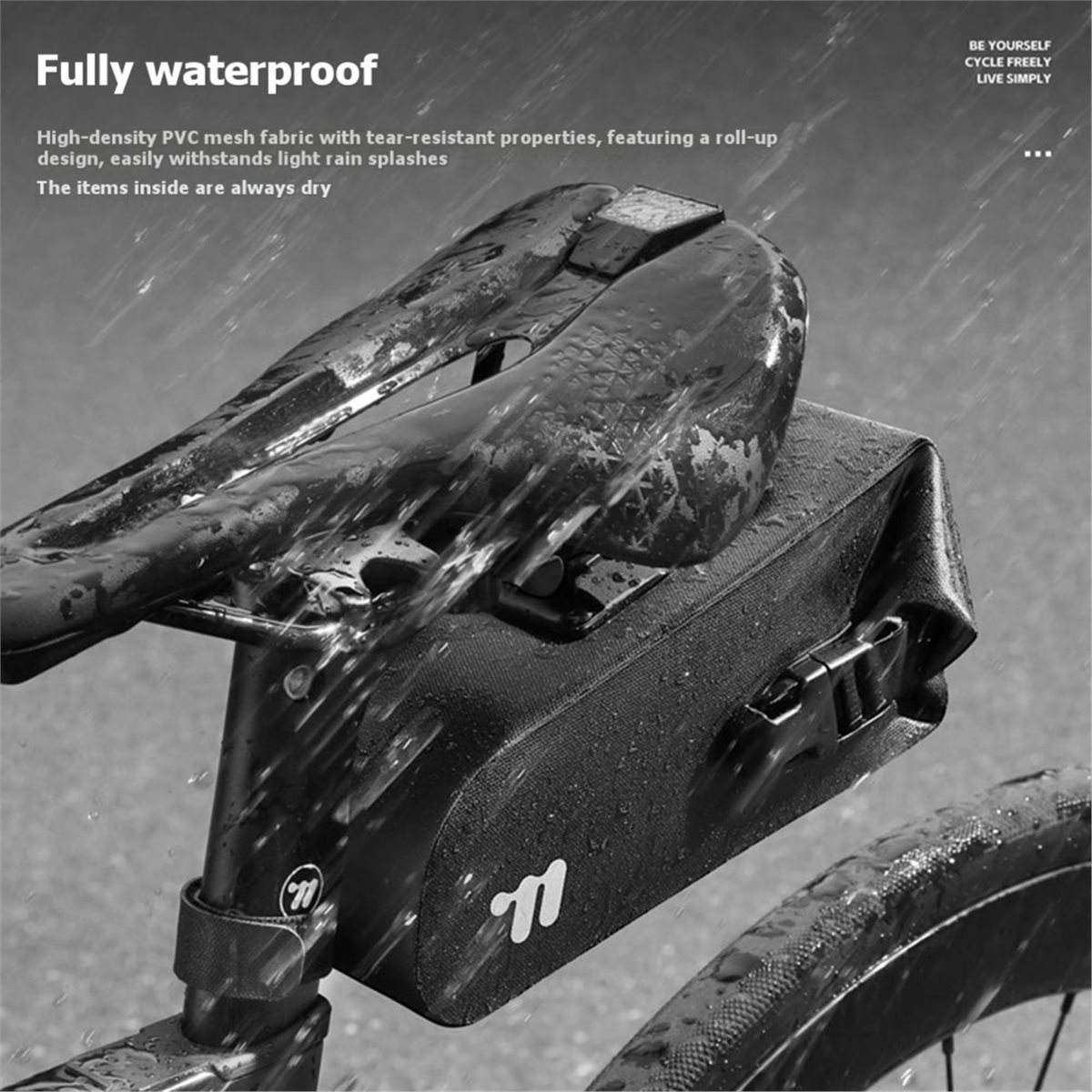 PHONE&GEAR 防水自転車サドルバッグ クイックリリー - Cycling Gear Manufacturer のレビューと価格