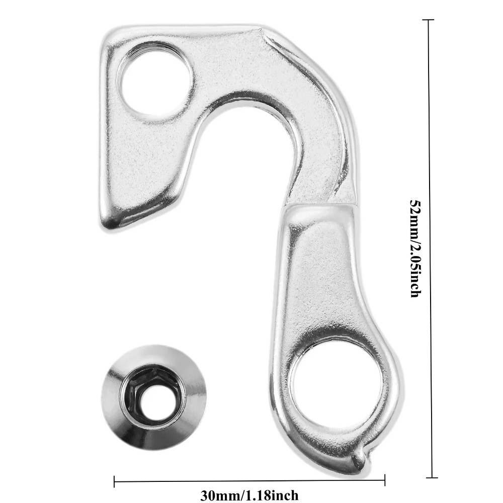マウンテンバイク/ロードバイク用アルミ製ディレイラーハンガー - Cycling Gear Hanger のレビューと価格