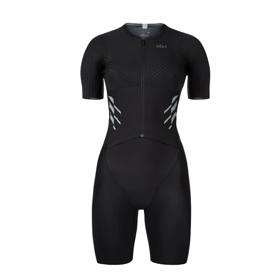 ロカ-女性用半袖トライアスロンジャンプスーツ、ロードバイク、 - Cycling Gear Ladies のレビューと価格