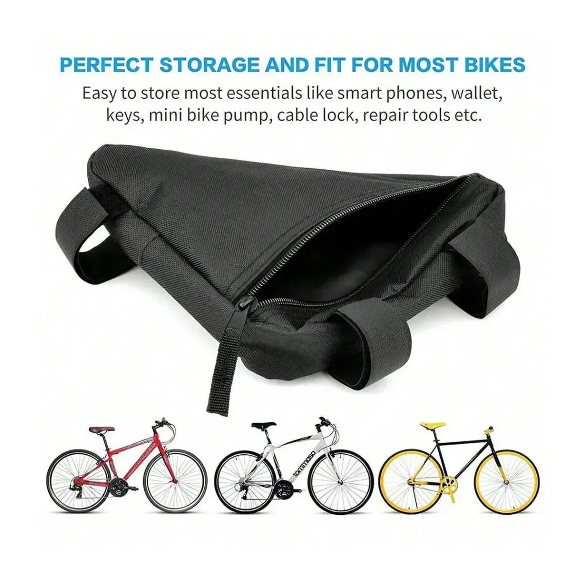 バイク自転車バッグフロントチューブフレームハンドルバー防水サ - Cycling Gear Duffle のレビューと価格