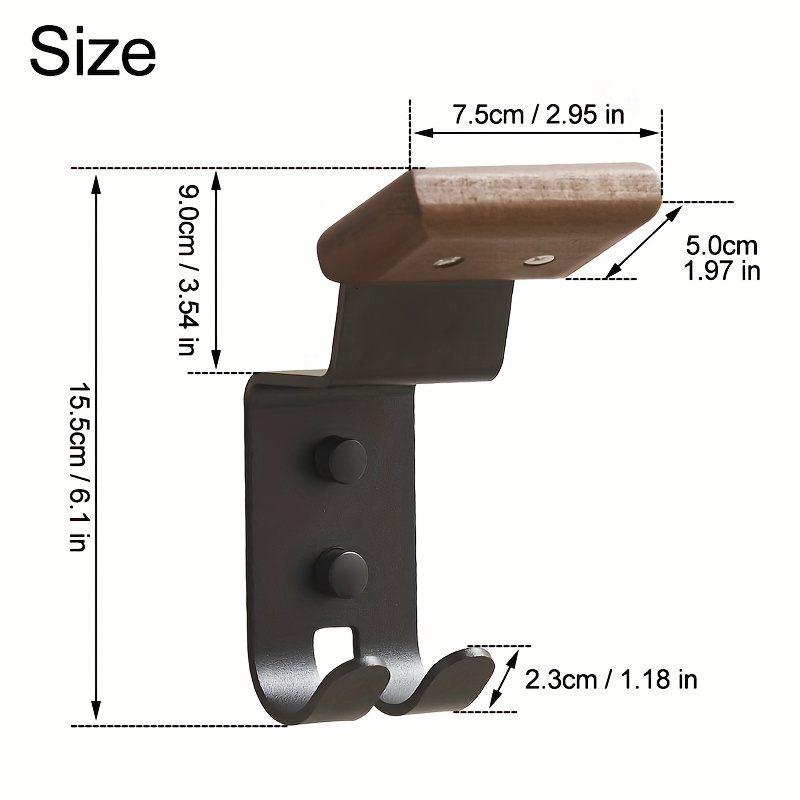 オートバイヘルメットホルダー無垢材強力スチールデザインヘルメ - Cycling Gear Organizer Wall のレビューと価格