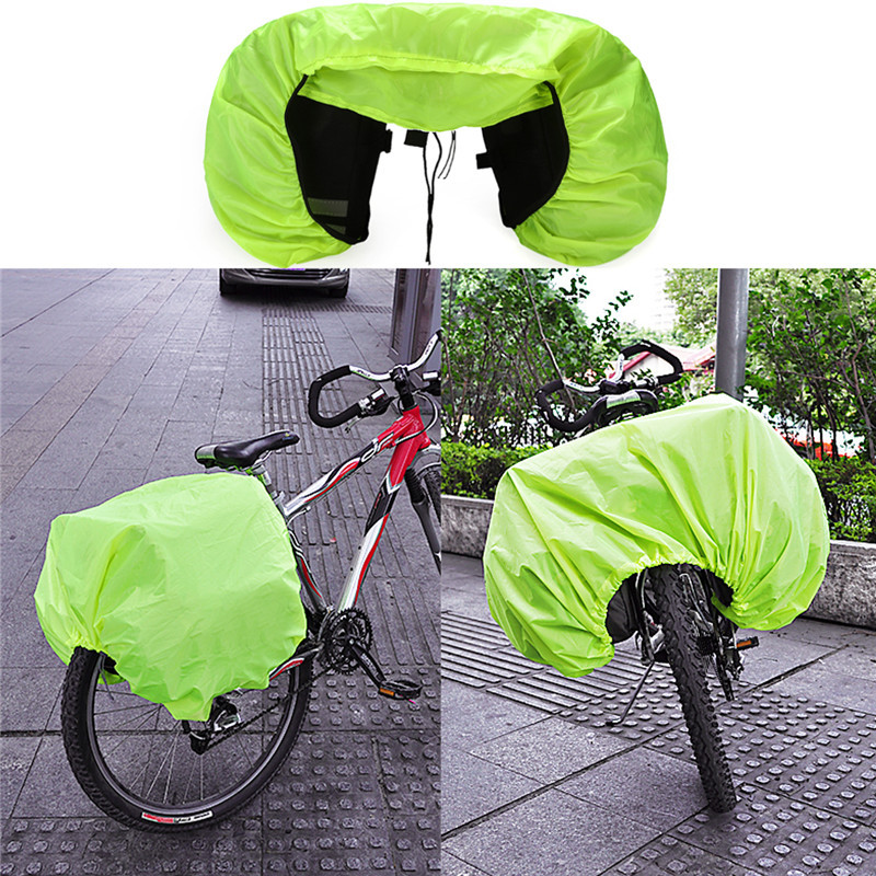 自転車パニアバッグレインカバーユニバーサル防塵防水プロテクタ - Cycling Gear For Rain のレビューと価格