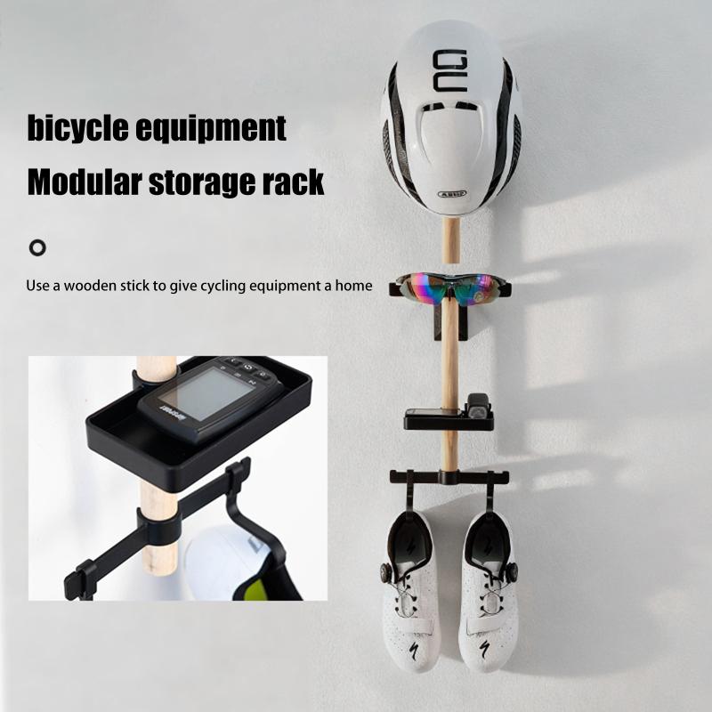 自転車デスクトップオーガナイザーディスプレイマウント1セット - Cycling Gear Organizer Wall のレビューと価格