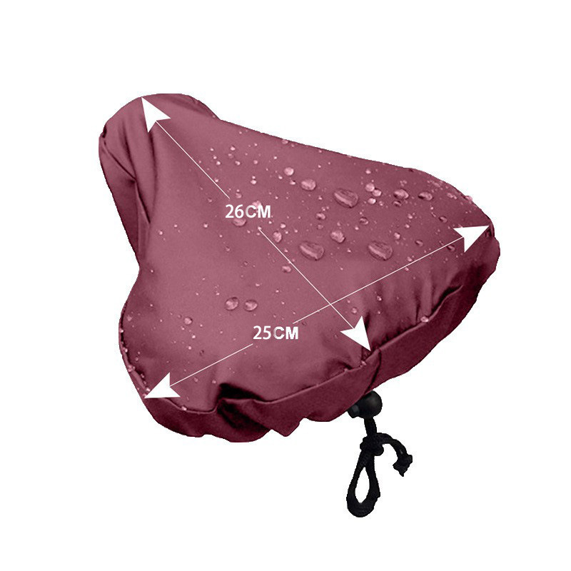 耐久性のあるオックスフォード生地自転車サドルレインカバー防水 - Cycling Gear For Rain のレビューと価格