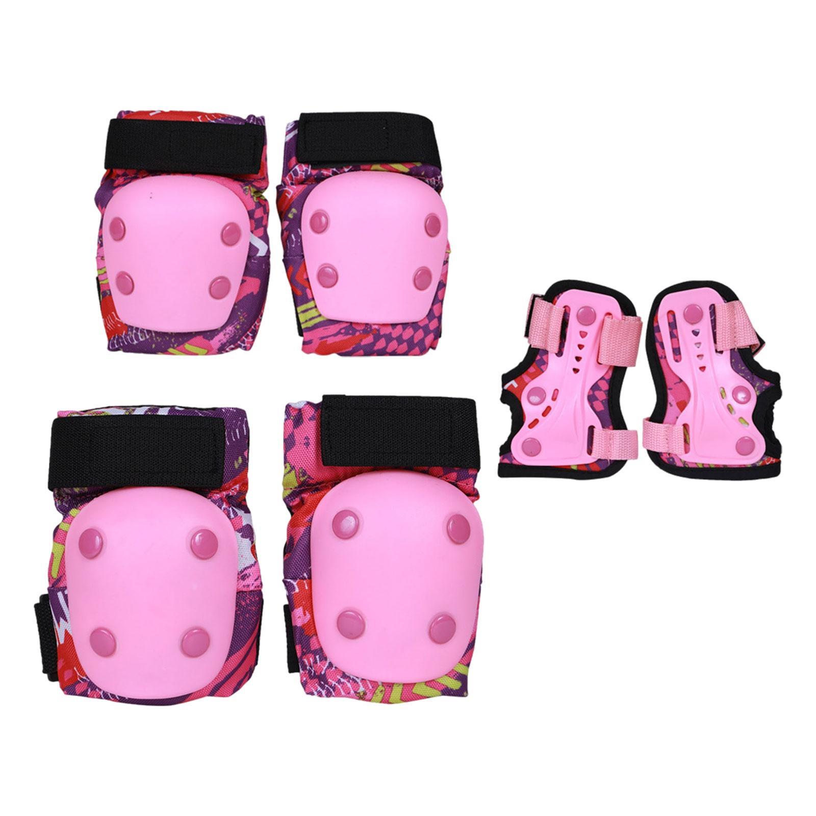 子供用保護具6点セット 膝パッド 肘パッド 手首ガード 軽量 - Cycling Protective Gear Kids のレビューと価格