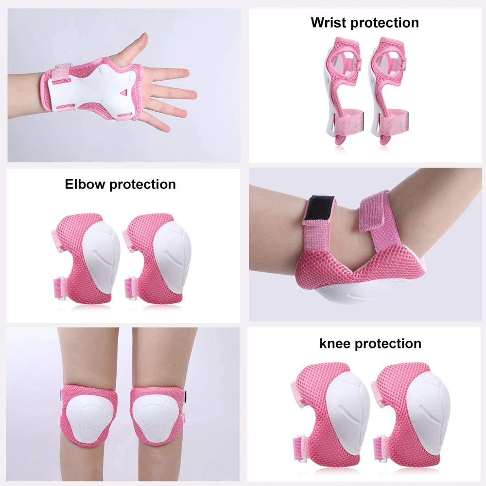 GOMOREON 6 ピース/セット子供用膝パッド肘パッドリ - Cycling Gear For Kids のレビューと価格