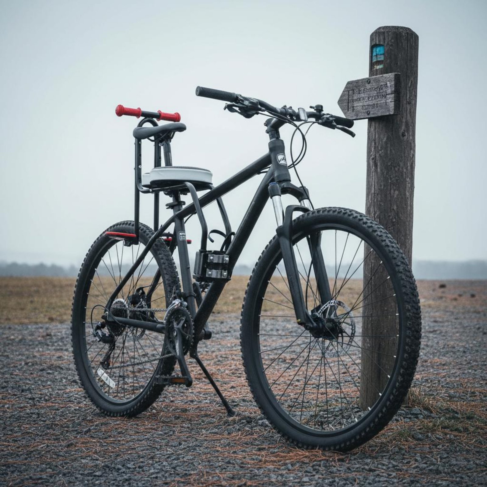 キッズバイクシート安全ガードレールサイクルフロントチャイルド - Cycling Gear For Kids のレビューと価格