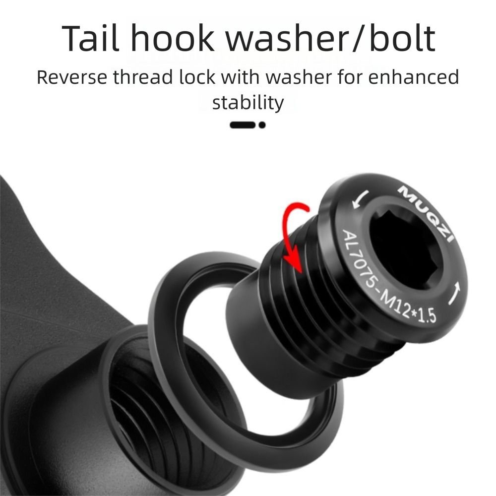 ギアテールフックパーツ M12-1.0 UDH リアハンガー - Cycling Gear Hanger のレビューと価格