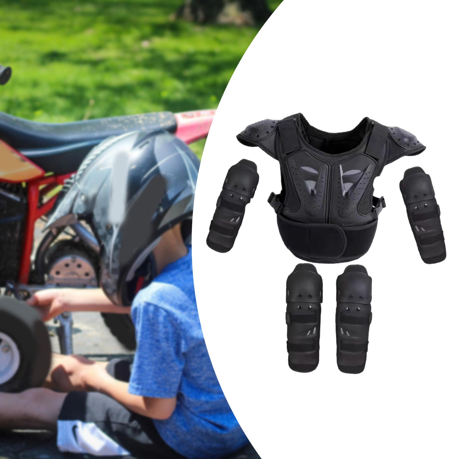 子供用オートバイ保護スーツ全身胸部脊椎背中アーマー子供用安全 - Cycling Protective Gear Kids のレビューと価格