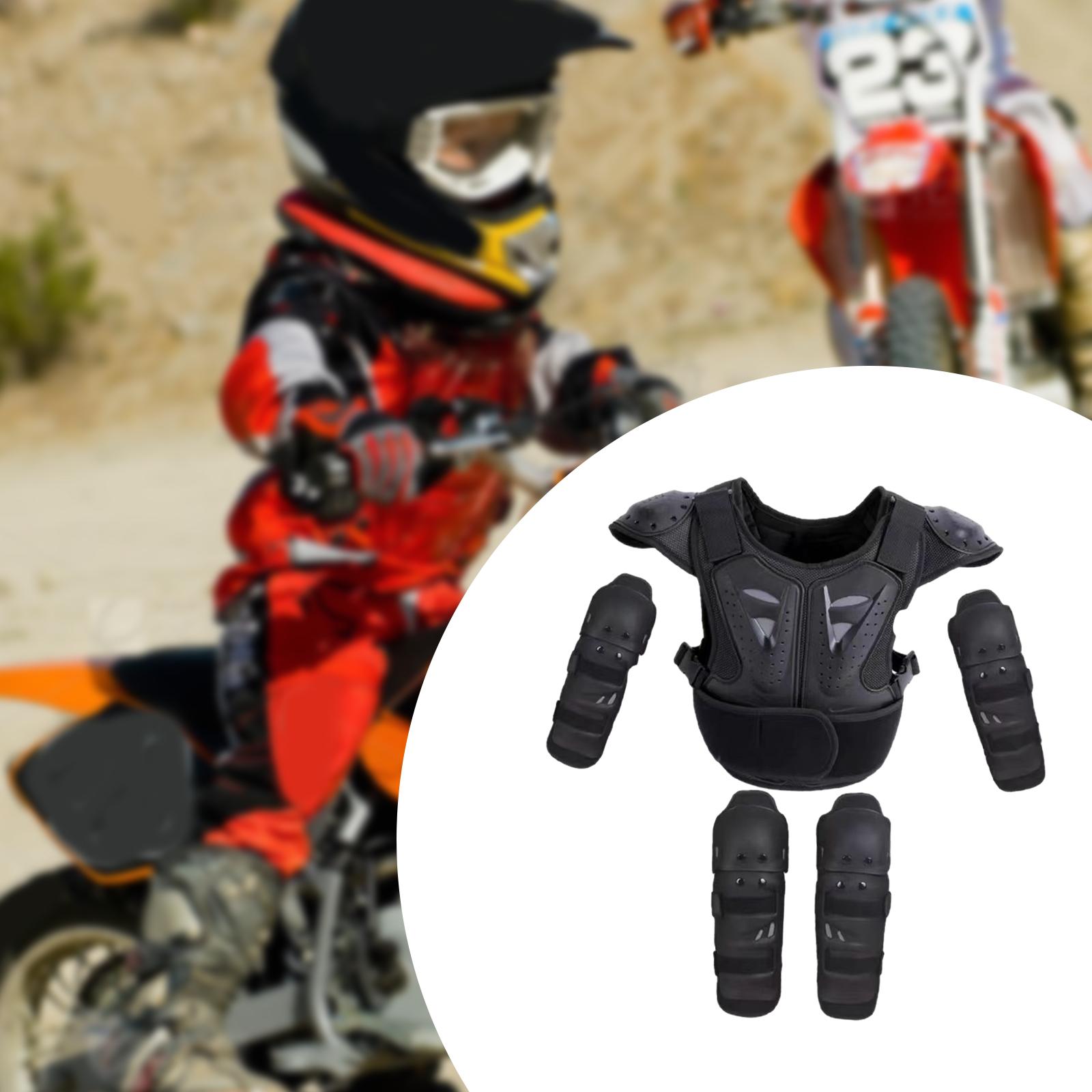 子供用オートバイ保護スーツ全身胸部脊椎背中アーマー子供用安全 - Cycling Protective Gear Kids のレビューと価格
