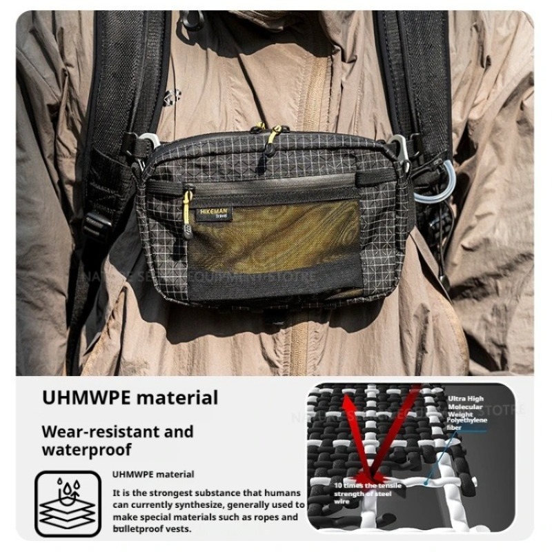 HIKEMAN タクティカルウエストバッグ UHMWPE フ - Cycling Gear Duffle のレビューと価格