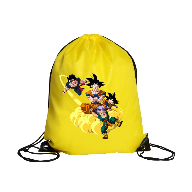 ドラゴンベレス巾着バッグ少年アニメフィギュアプリントスポーツ - Cycling Gear Backpack のレビューと価格