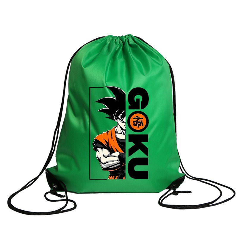 ドラゴンベレス巾着バッグ少年アニメフィギュアプリントスポーツ - Cycling Gear Backpack のレビューと価格
