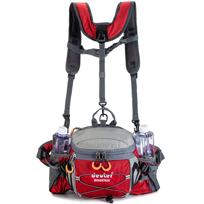 アウトドアスポーツウエストバッグハイキングサイクリング登山バ - Cycling Gear Travel Bag のレビューと価格