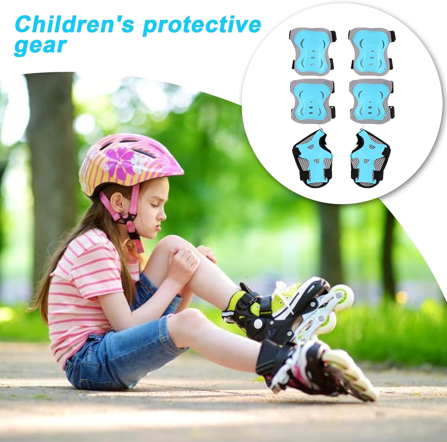 子供用膝パッド肘パッド 年齢3-7歳 幼児 男の子 女の子、 - Cycling Gear For Kids のレビューと価格
