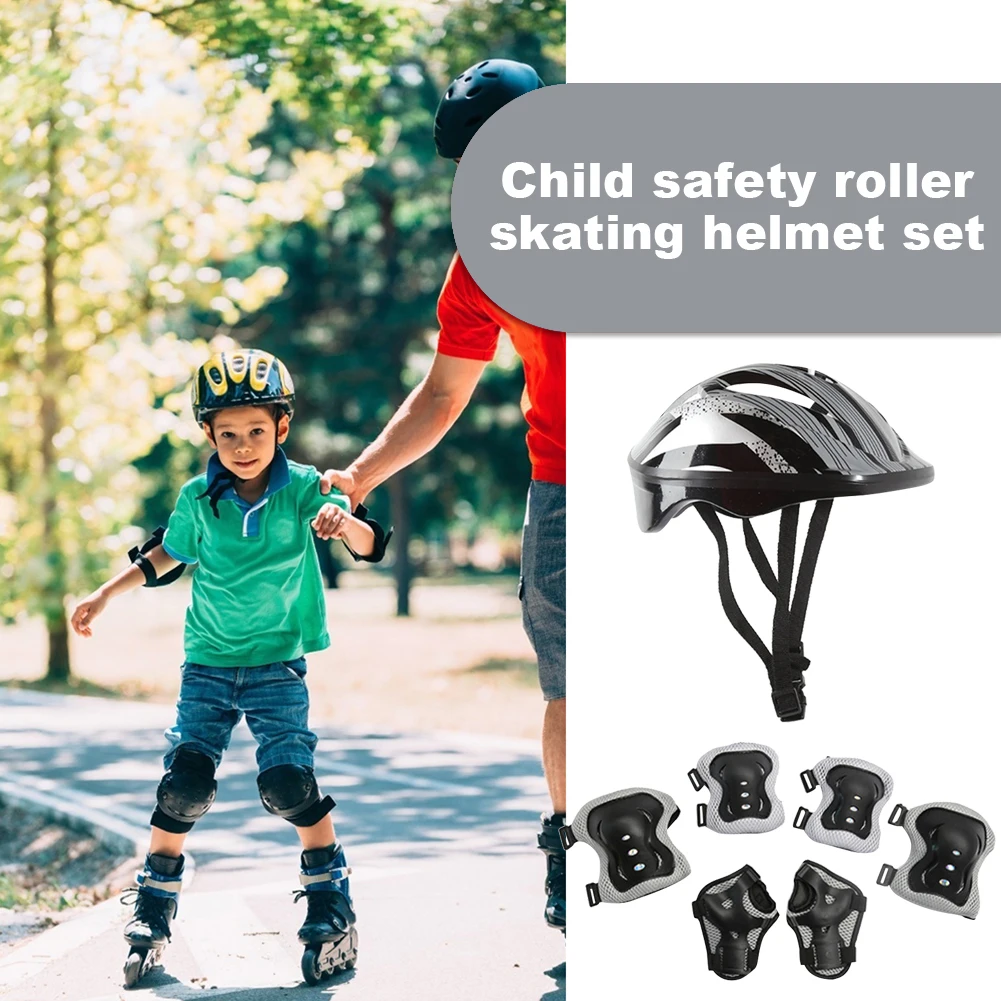 7 個の自転車スポーツ保護具セット調整可能な子供用安全スケー - Cycling Gear For Kids のレビューと価格