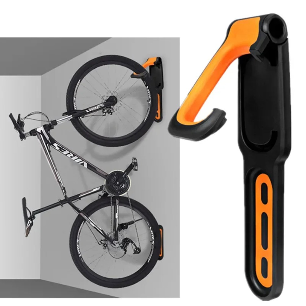 1PC 自転車壁掛けラックロードバイク収納固定吊り下げフック - Cycling Gear Organizer Wall のレビューと価格