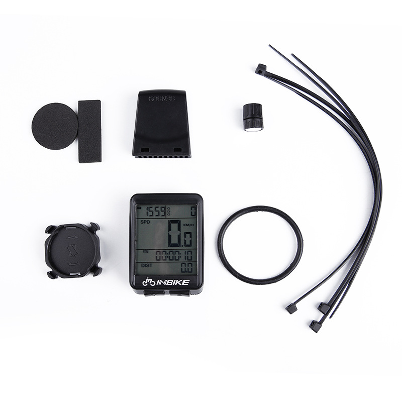 2.1インチバイクワイヤレスコンピュータ防雨多機能乗馬自転車 - Bike Speedometer のレビューと価格